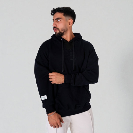 Oversize Hoodie — (Men / black)