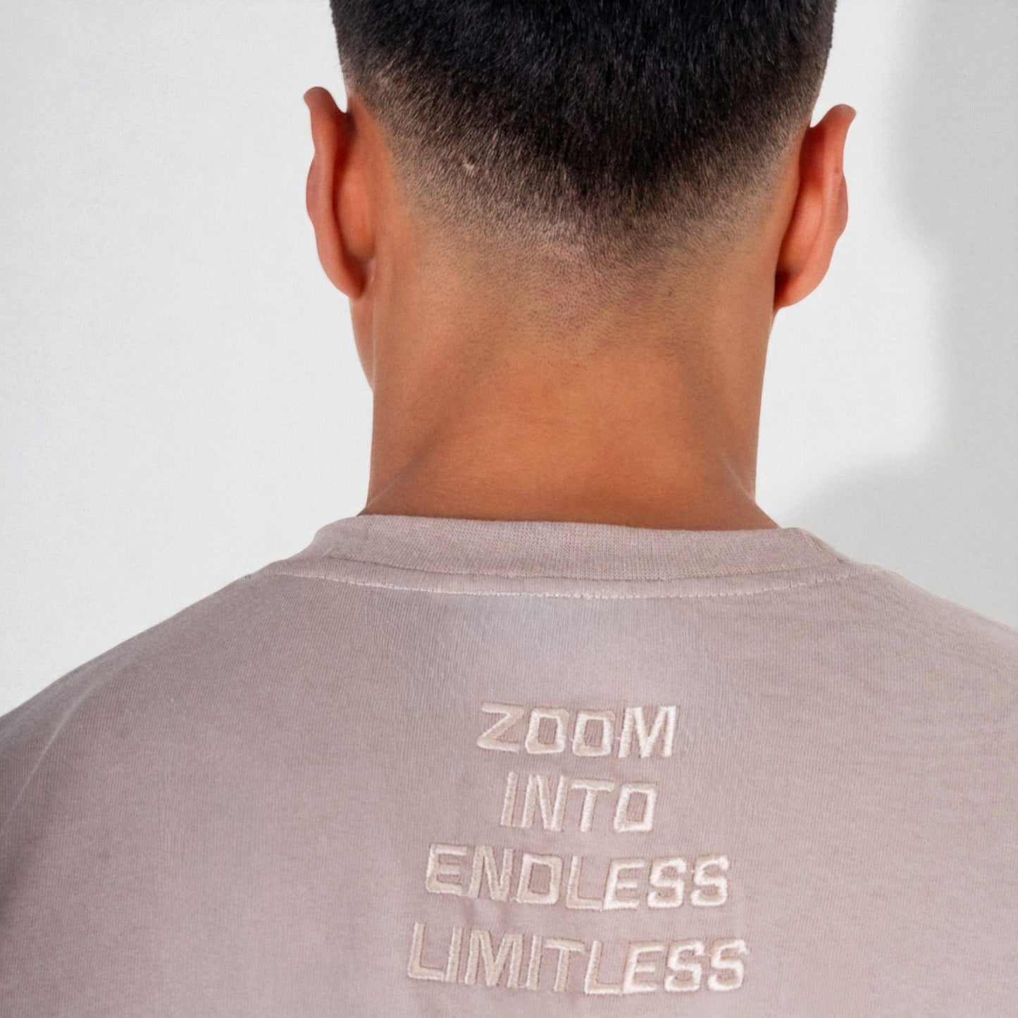 Oversize T-Shirt — (Men / Beige)