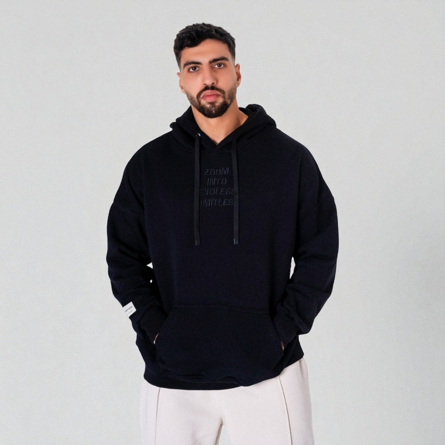 Oversize Hoodie — (Men / black)
