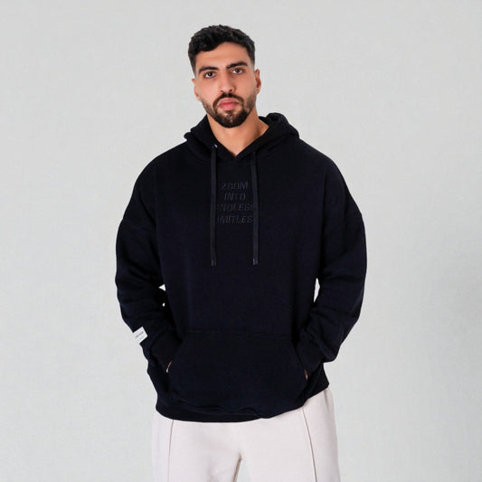 Oversize Hoodie — (Men / black)