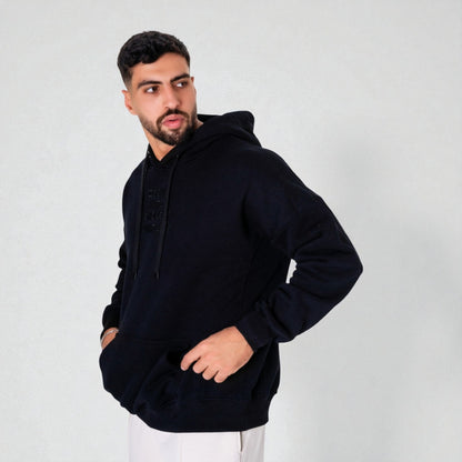 Oversize Hoodie — (Men / black)