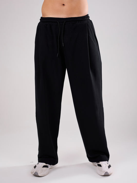 Two Tuck Pants - Black