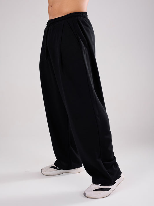 Two Tuck Pants - Black