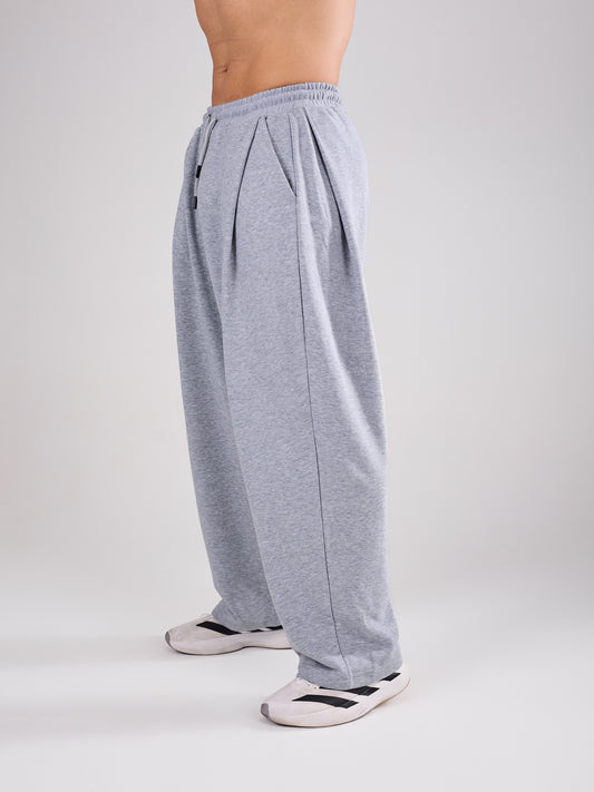 Two Tuck Pants - Grey
