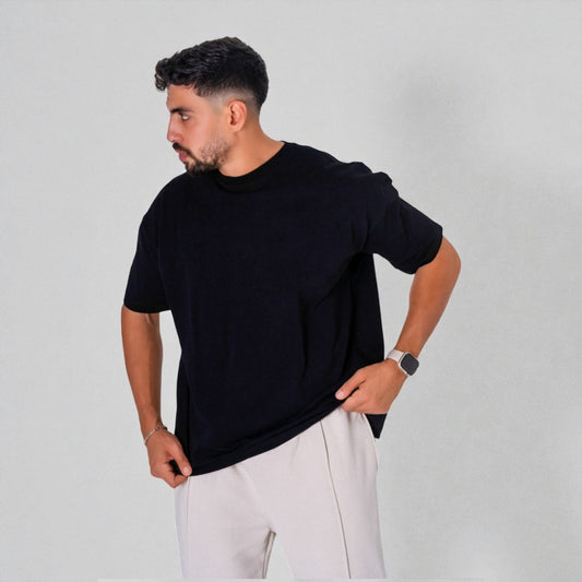 Oversize T-Shirt — (Men / Black)