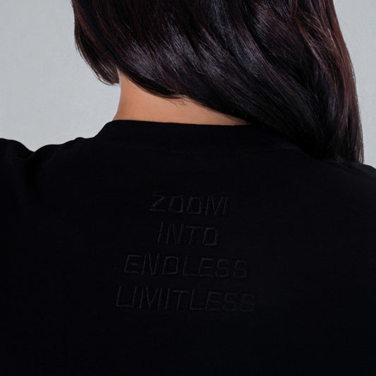 Oversize T-Shirt — (Women / Black)