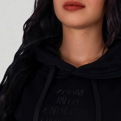 Oversize Hoodie — (Women / black)