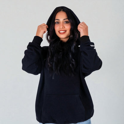 Oversize Hoodie — (Women / black)