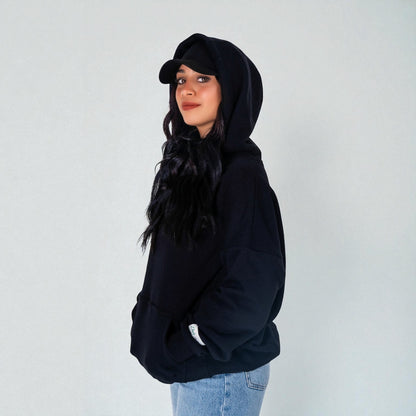 Oversize Hoodie — (Women / black)