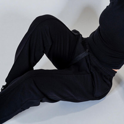 Oversize Sweatpants — (Women/ Black)